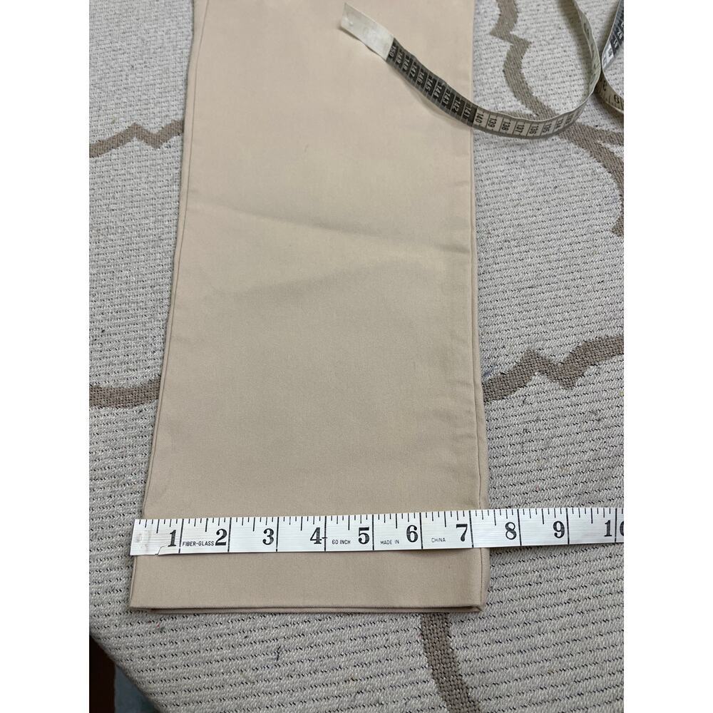 Chico’s pull on tummy control front pockets slim leg tan trouser pants, size 16 - Picture 12 of 13